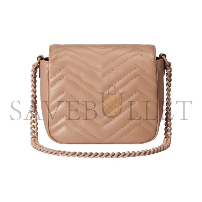 GUCCI GG MARMONT MATELASSÉ SHOULDER BAG 739681 (18*15*8cm)